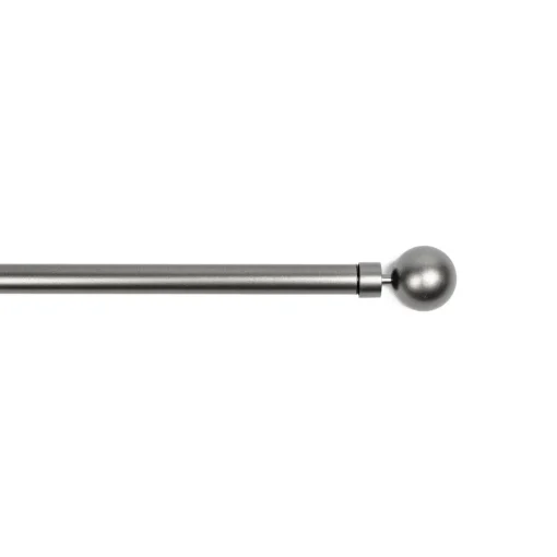 Kit varão extensível cinza 210-380cm