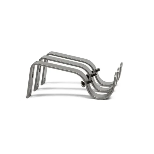 Kit varão extensível cinza 210-380cm