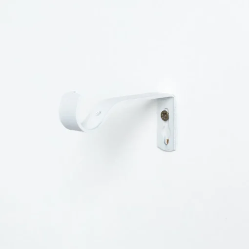 Kit varão extensível CROSSE branco mate 100-190cm