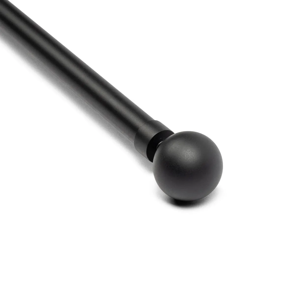 Kit varão extensível GAIA preto mate 210-380cm