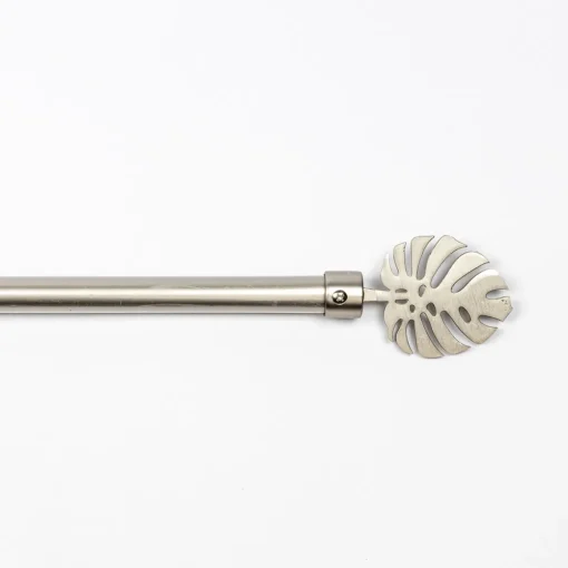 Kit varão extensível prata 120-210cm