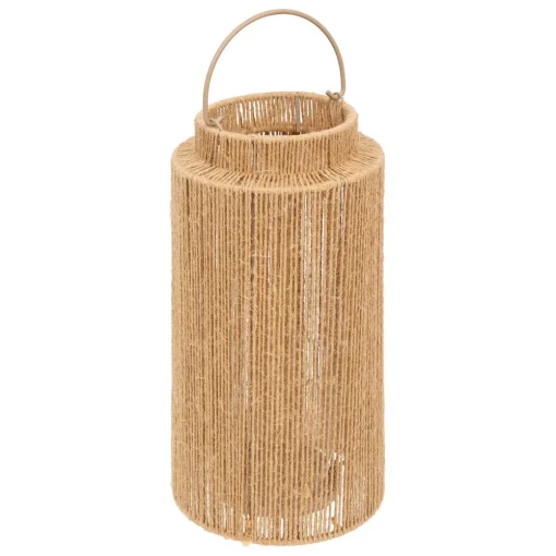 Lanterna FLO bege em sisal 30cm