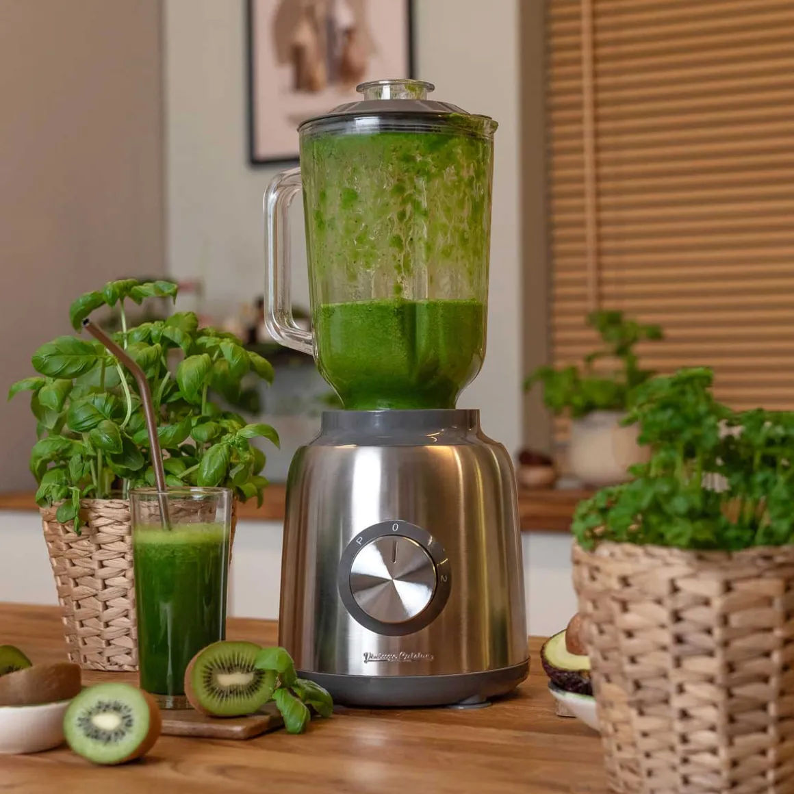 Liquidificador VINTAGE CUISINE prateado 800w