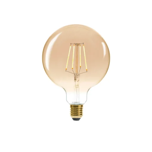 Lâmpada VINTAGE ambar led g125 4w