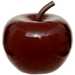 Maça decorativa GLOSSY vermelha 28,5cm