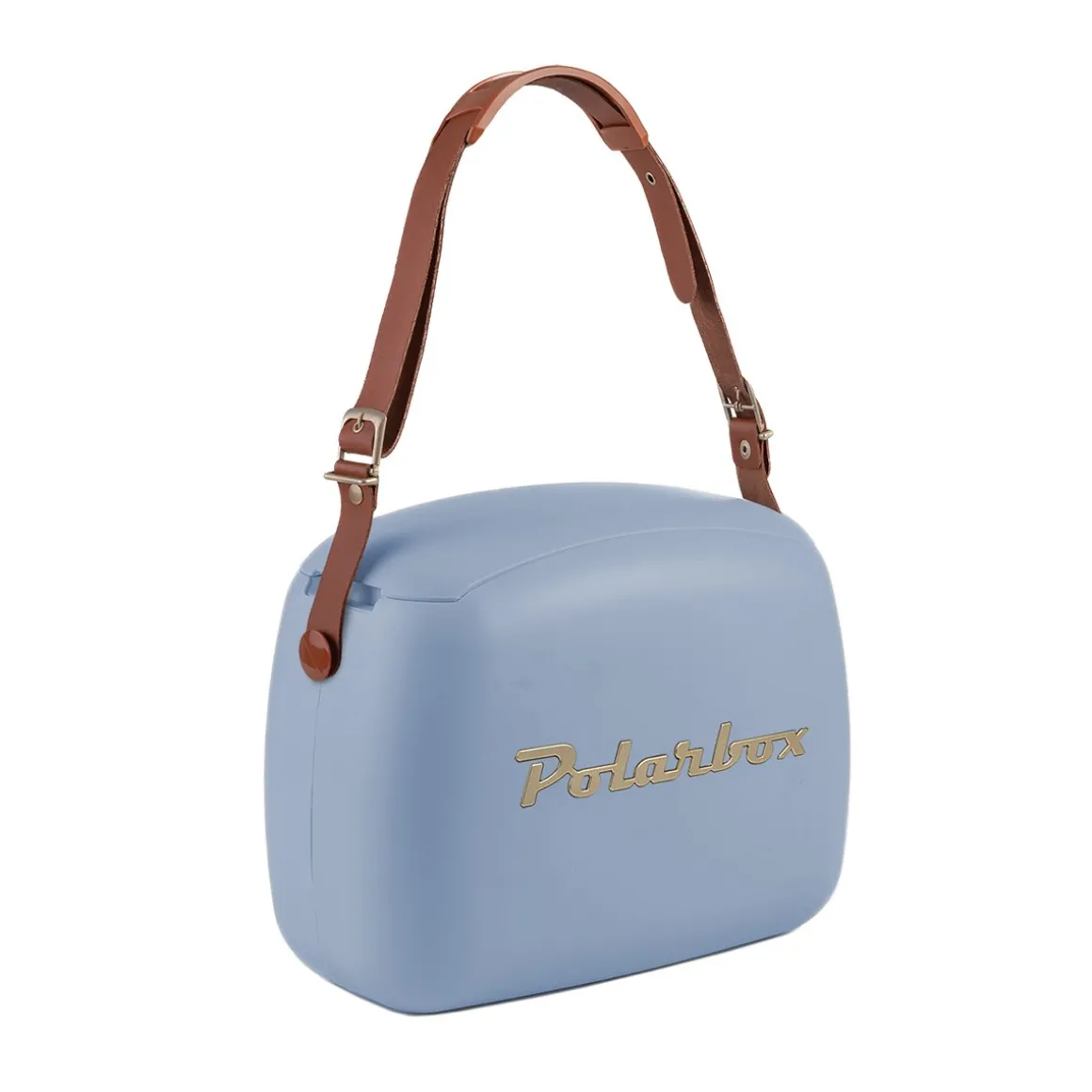 Mala térmica Polarbox azul 6l com 2 caixas