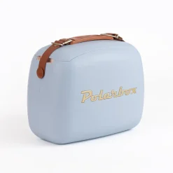 Mala térmica Polarbox azul 6l com 2 caixas
