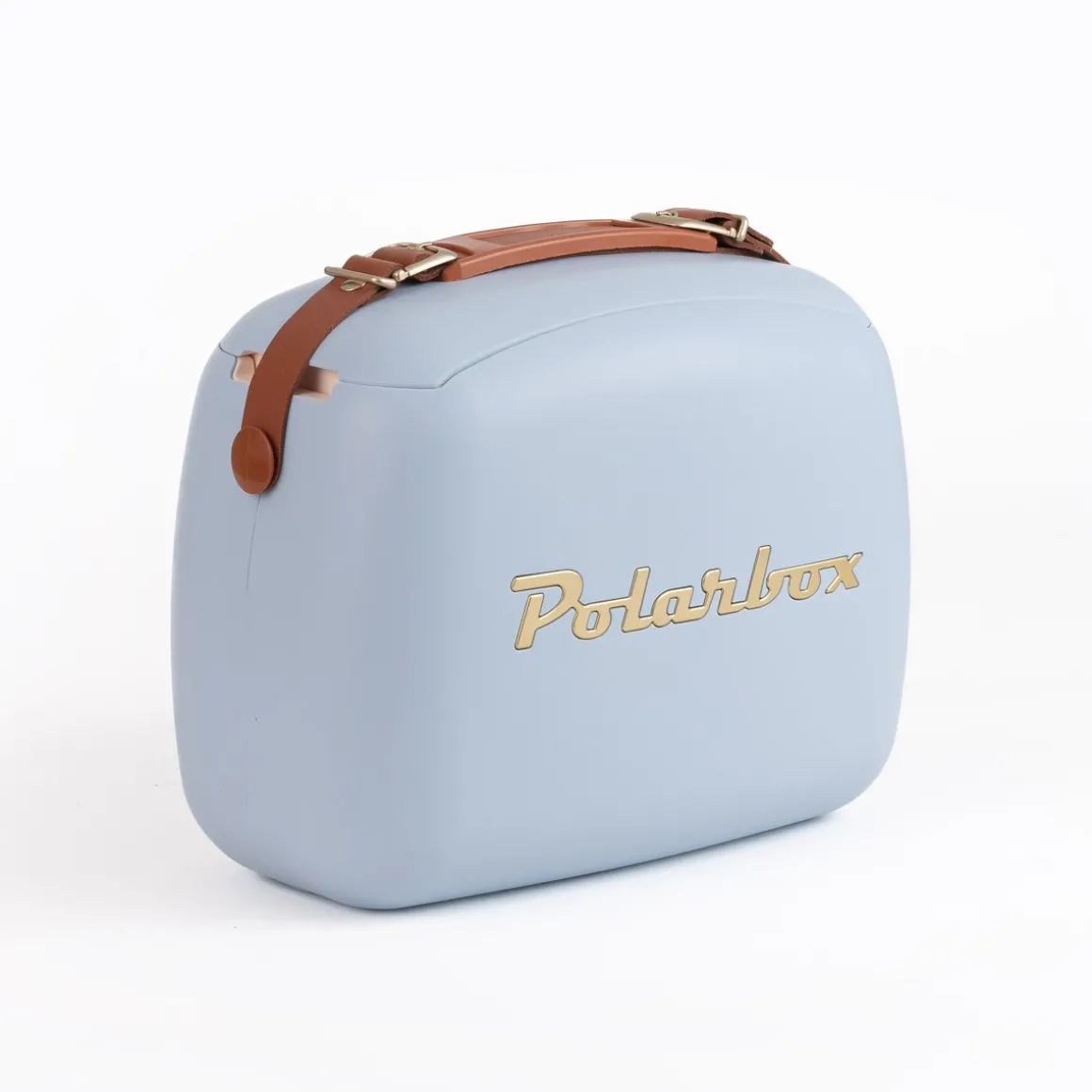 Mala térmica Polarbox azul 6l com 2 caixas