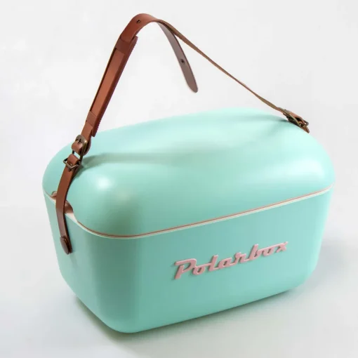 Mala térmica Polarbox verde água 20l