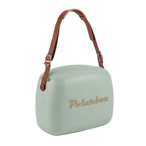 Mala térmica Polarbox verde matcha 6l com 2 caixas