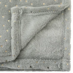 Manta azul BERLINGOT 75x100cm