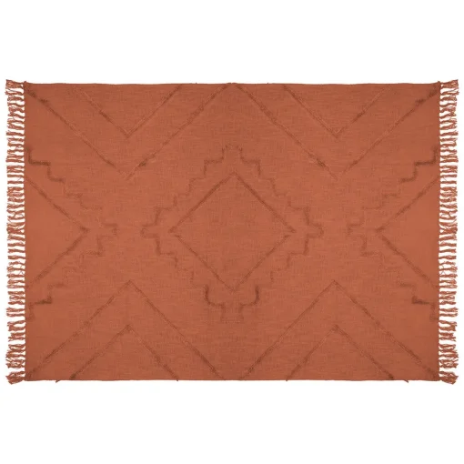 Manta INCA terracota 130x180cm