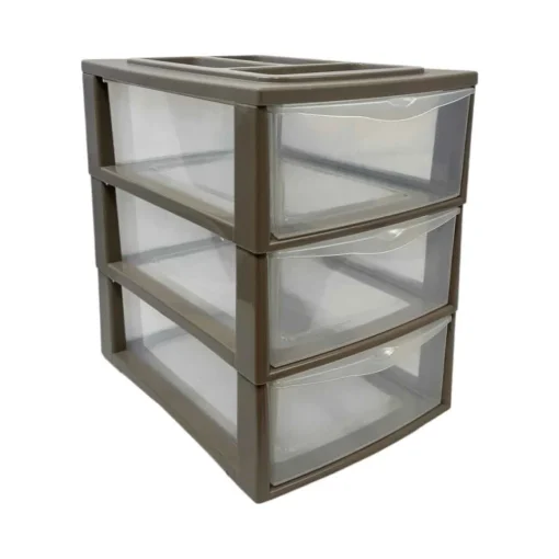 Módulo com 3 gavetas MONZA taupe