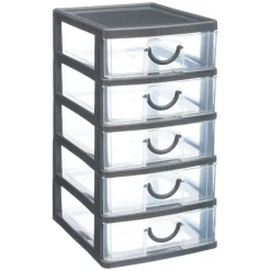 Módulo MINI de arrumação com 5 gavetas
