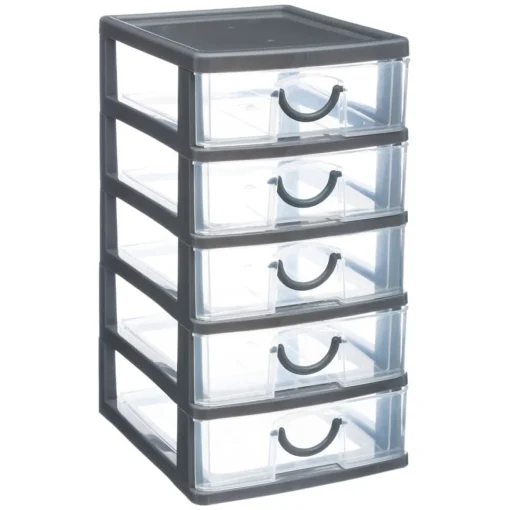 Módulo MINI de arrumação com 5 gavetas