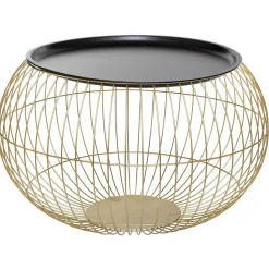 Mesa de apoio ALAYA dourada 49cm