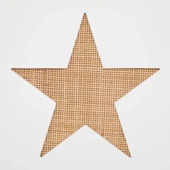 Mesa de apoio branca com estrelas
