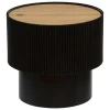 Mesa de apoio ENOLA preta e bege