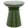Mesa de apoio JAYA verde em metal