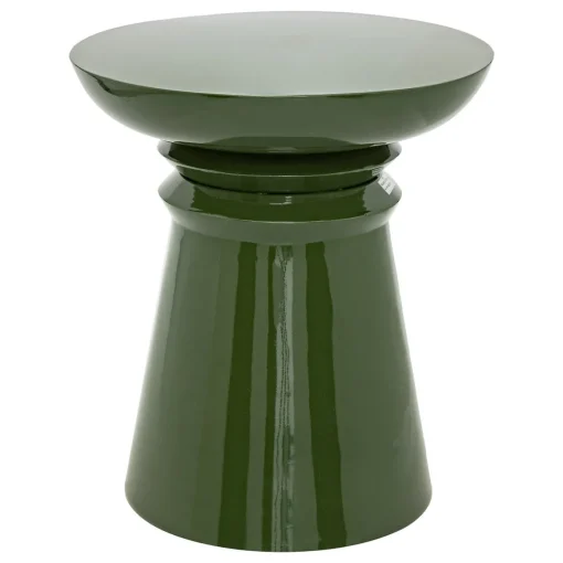 Mesa de apoio JAYA verde em metal