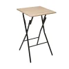 Mesa de bar dobrável madeira 60x60x103cm