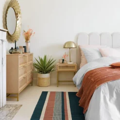 Mesa de cabeceira RAYO bege