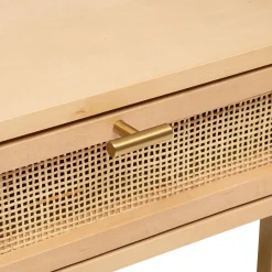 Mesa de cabeceira RAYO bege