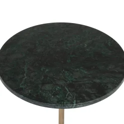 Mesa de centro NEMA verde escura em mármore 58cm