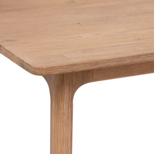 Mesa de centro SABOR bege em madeira acácia