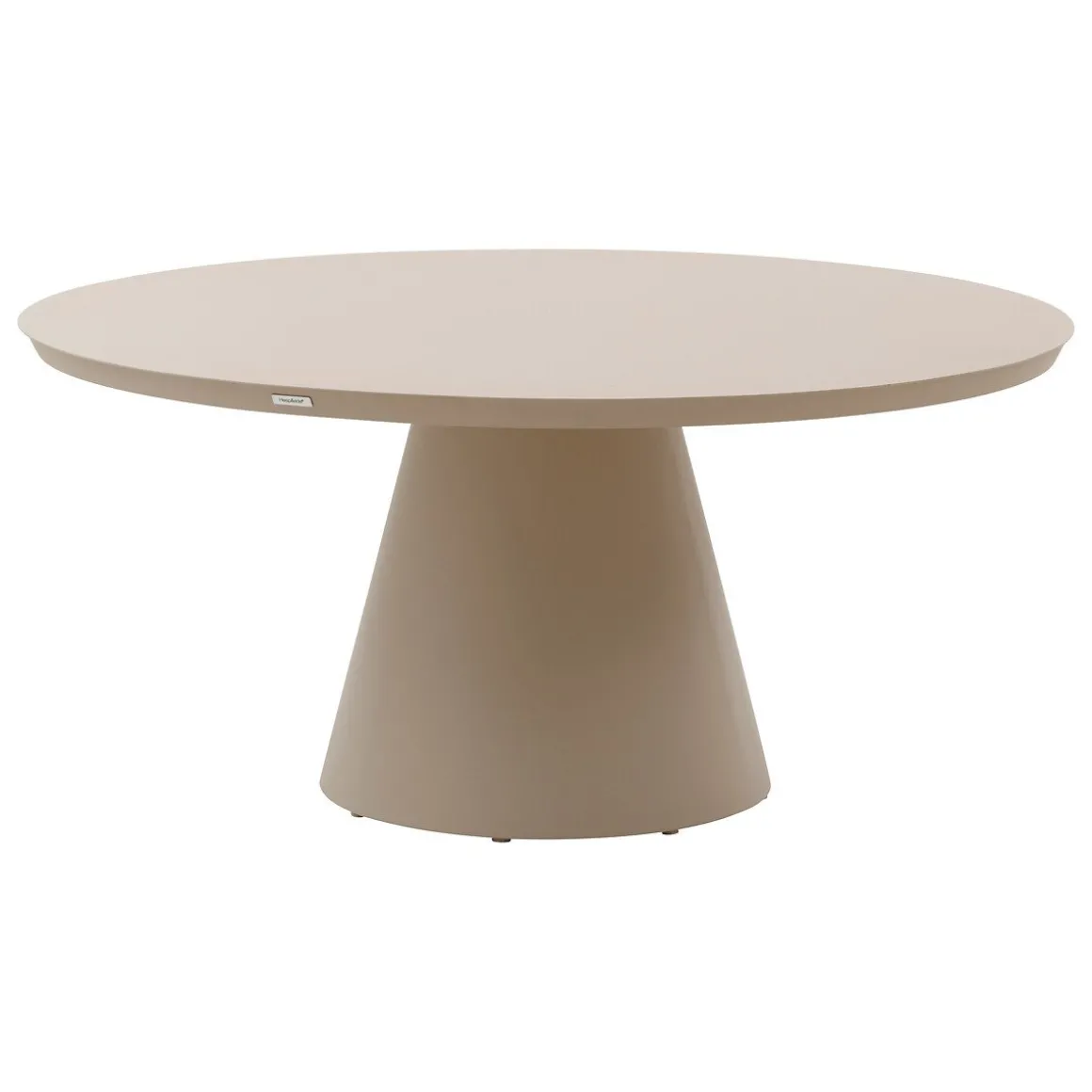 Mesa de exterior redonda YCONIA em alumínio