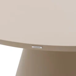 Mesa de exterior redonda YCONIA em alumínio