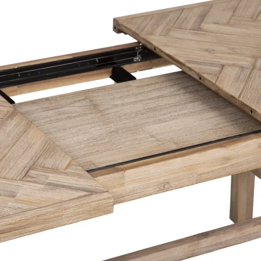 Mesa de jantar extensivél AERIS bege 180cm