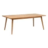 Mesa de jantar extensível DIGHA bege