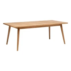 Mesa de jantar extensível DIGHA bege
