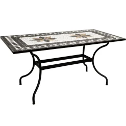 Mesa de jantar retangular KIPOS
