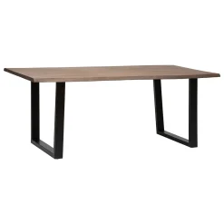 Mesa de jantar SKIDAL em madeira acácia
