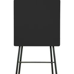 Mesa dobrável de 2 lugares em preto