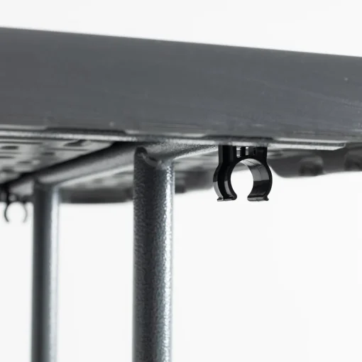Mesa encartável cinza