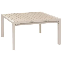 Mesa extensível automática ÉVASION linho 142-202cm