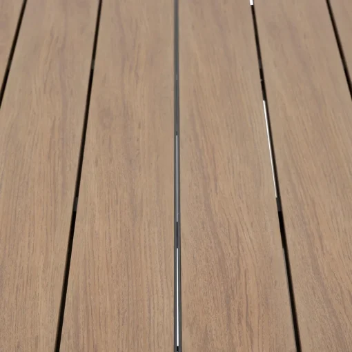 Mesa extensível automática Évasion honey e graphite 214-274cm