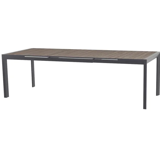 Mesa extensível automática ÉVASION seigle e graphite 214-274cm