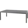 Mesa extensível PARADIZE cinza 10 lugares