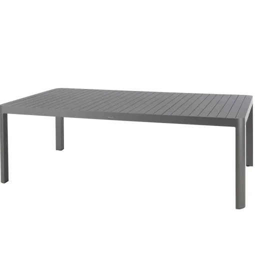 Mesa extensível PARADIZE cinza 10 lugares