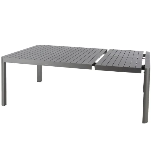 Mesa extensível PARADIZE cinza 10 lugares