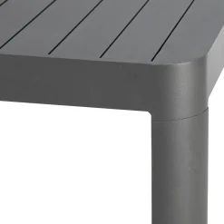 Mesa extensível PARADIZE cinza 10 lugares