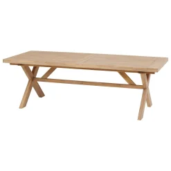 Mesa extensível Xenia em madeira acácia