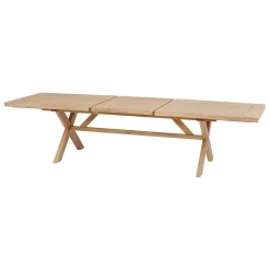 Mesa extensível Xenia em madeira acácia