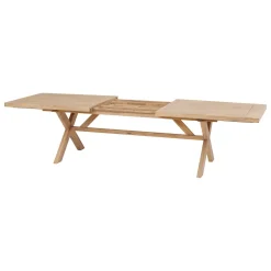 Mesa extensível Xenia em madeira acácia