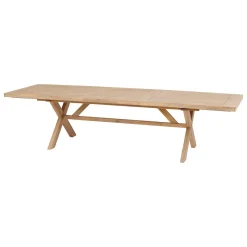 Mesa extensível Xenia em madeira acácia