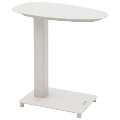 Mesa lateral VENUZIA em alumínio 50x30cm